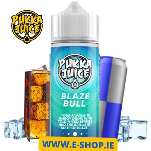 100ml Blaze Bull E-Liquid Shortfill by Pukka Juice