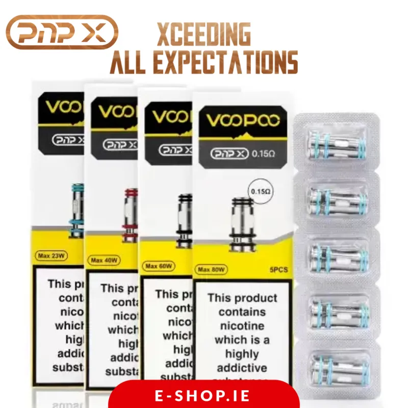 VooPoo PnP X Replacement Coils 5 pack
