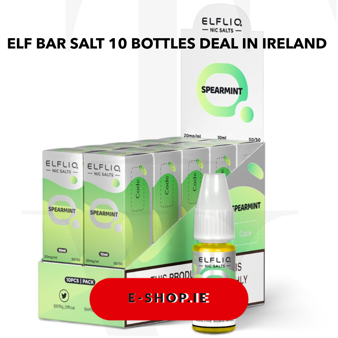 Elfliq Elf bar nicotine salts Ireland
