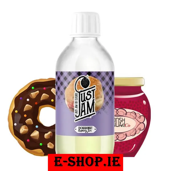 Just Jam Doughnut Raspberry Jam 200ml Shortfill in Ireland