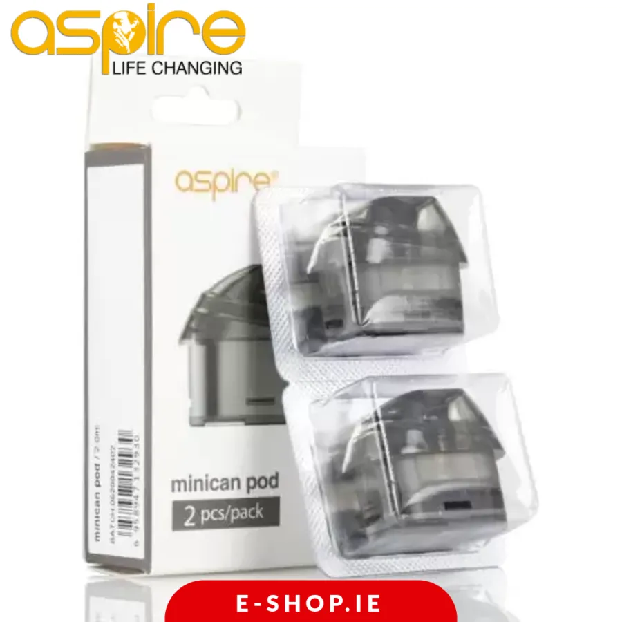 Aspire Minican Replacement Pods 2pcs