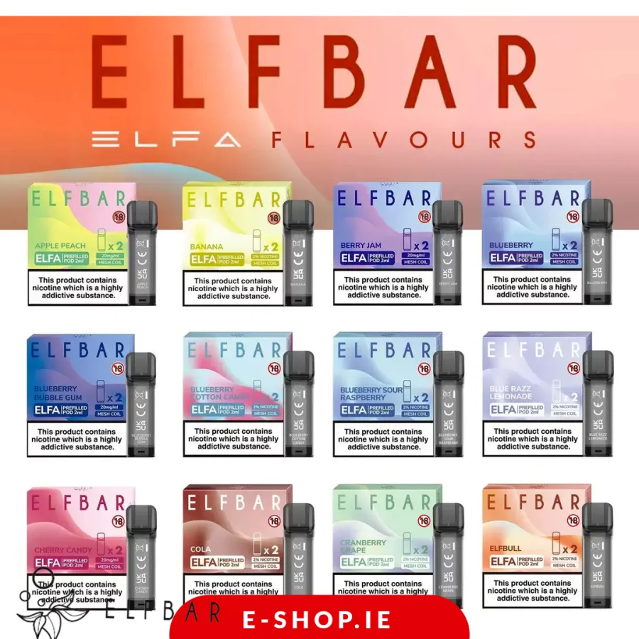 Elf Bar ELFA Prefilled Vape Pods 2pcs