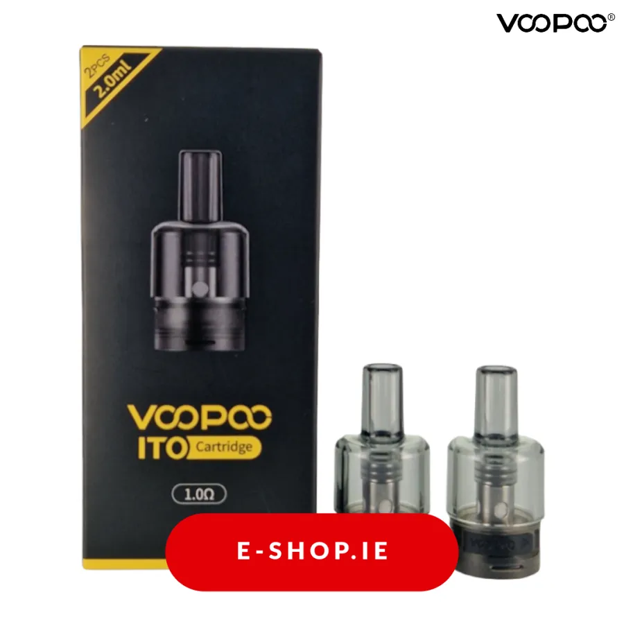 2 pcs VooPoo ITO Replacement pod with coils 2ml