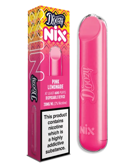 Doozy Nix Pink Lemonade disposable vape