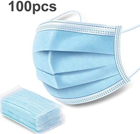 100 pcs 3 ply Disposable Face mask in Ireland
