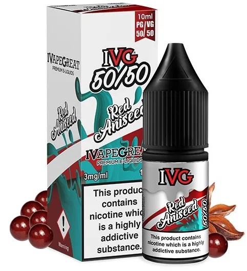 Red aniseed E-Liquid by IVG 10ml