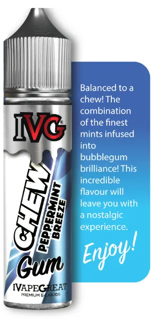IVG Chew gum Pepermint breeze 50 ml