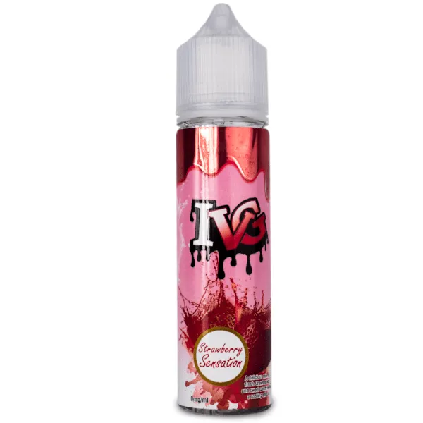 IVG Strawberry sensation 50ml E-liquid Ireland