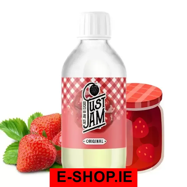 Just Jam Original 200ml Shortfill e liquid bottle Ireland