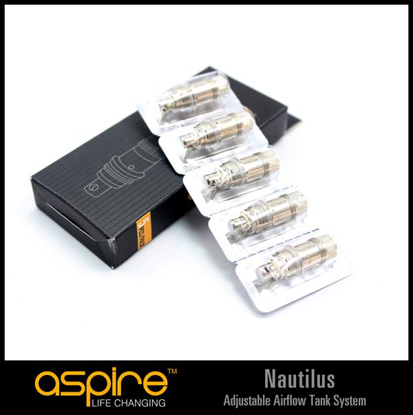 NEW ASPIRE NAUTILUS BVC REPLACEMENT COILS 5PACK