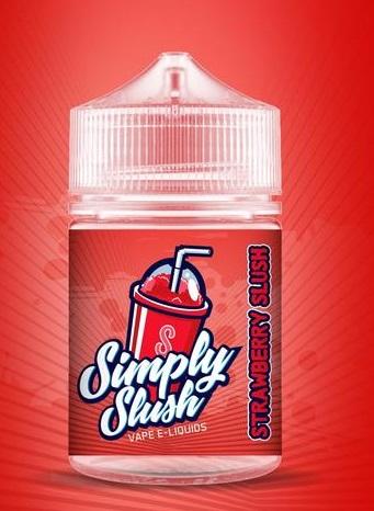 SIMPLY SLUSH Strawberry slush 50 ml