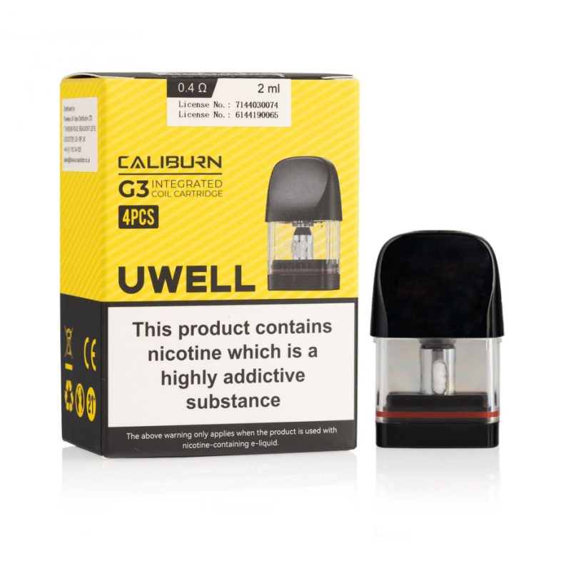 Uwell Caliburn G3 Koko Replacement Pods 4 pcs