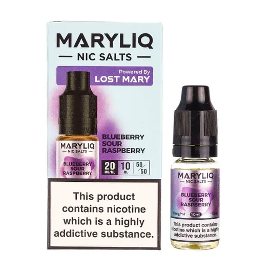 Lost Mary MaryLiq Blueberry Sour Raspberry Nic Salt