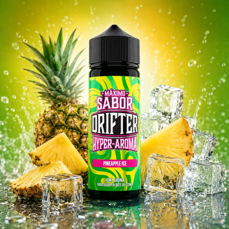 Drifter Hyper Pineapple Ice Longfill Ireland | 120ml Vape Juice