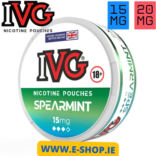 Spearmint IVG Nicotine Pouches