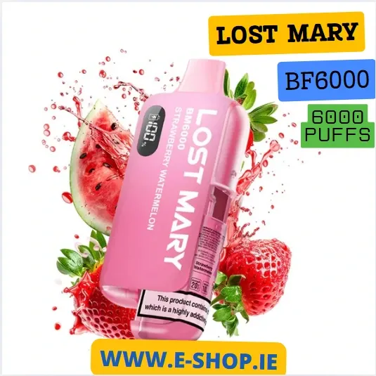 Strawberry Watermelon Lost Mary BM6000 Disposable Vape Kit