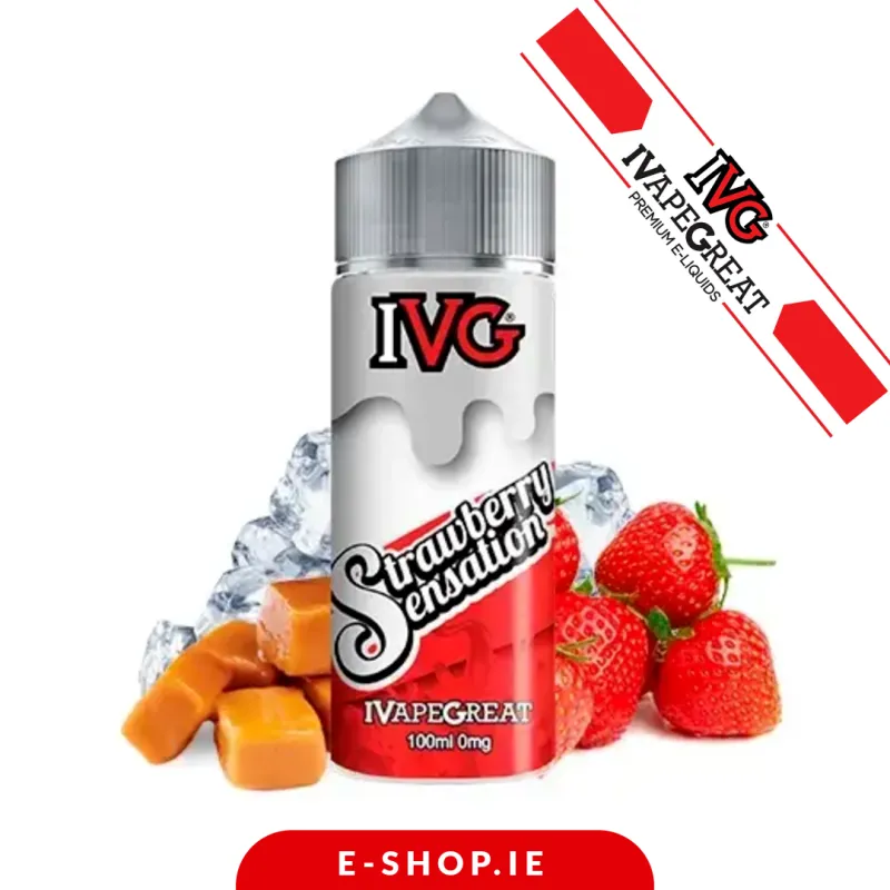 IVG Strawberry sensation 100 ml in Ireland