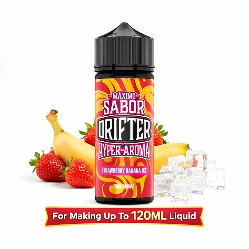 Drifter Hyper Strawberry Banana Ice Longfill 10ml (120ml)