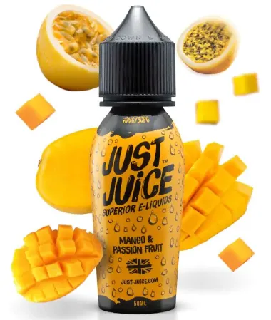 50ml MANGO AND PASSIONFRUIT BY JUST JUICE