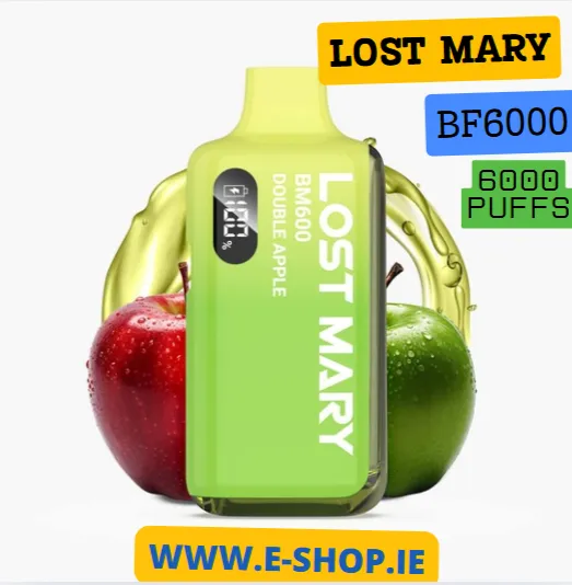 Double Apple Lost Mary BM6000 Disposable Vape Kit