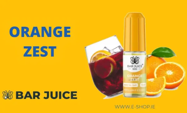 Orange Zest Bar juice Nic salt e-liquid