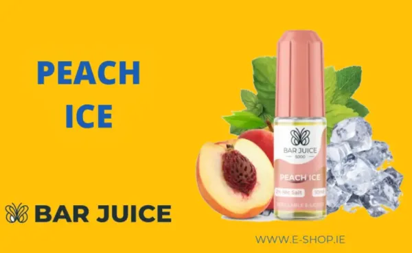 Peach Ice Bar juice Nic salt e-liquid