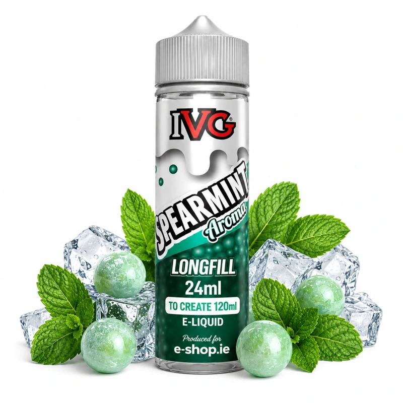 IVG Spearmint Longfill 24ml (120ml Bottle) Ireland
