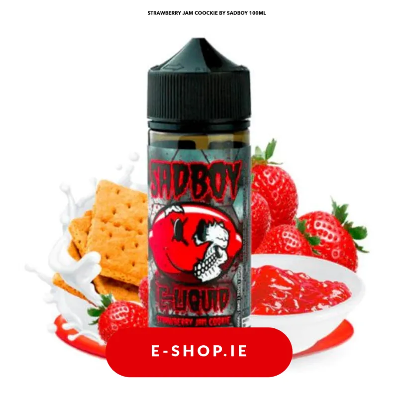 Sadboy E-Liquid Strawberry jam  100ml