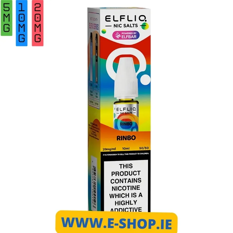 RINBO NIC SALT E-LIQUID BY ELF BAR ELFLIQ 2