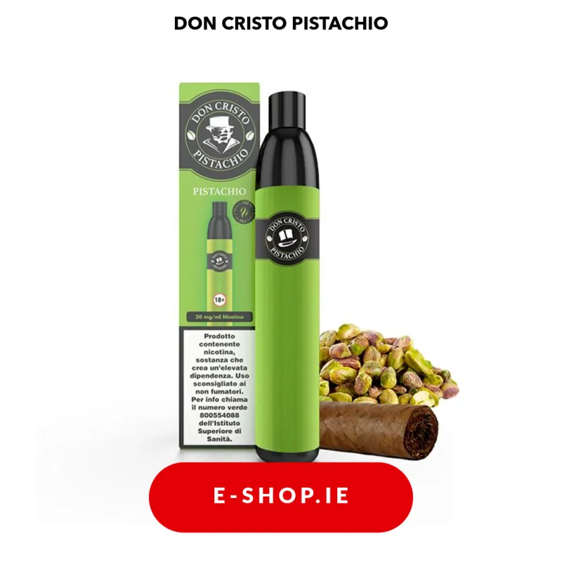 Don Cristo Pistachio disposable vape kit Ireland