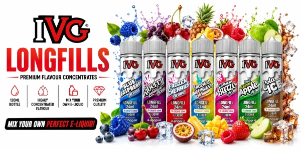 IVG Spearmint Longfill 24ml (120ml Bottle) Ireland 2
