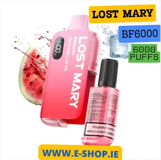 Watermelon ice Lost Mary BM6000 Disposable Vape Kit