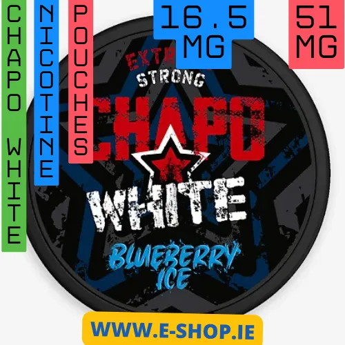 Chapo Blueberry Ice Nicotine pouches Ireland