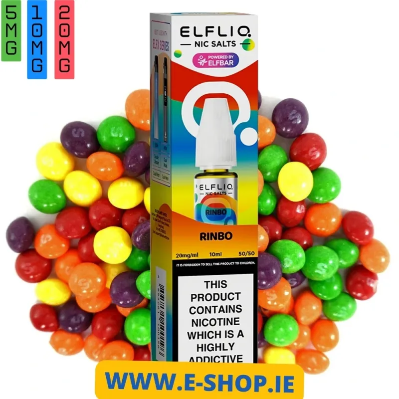 RINBO NIC SALT E-LIQUID BY ELF BAR ELFLIQ 1