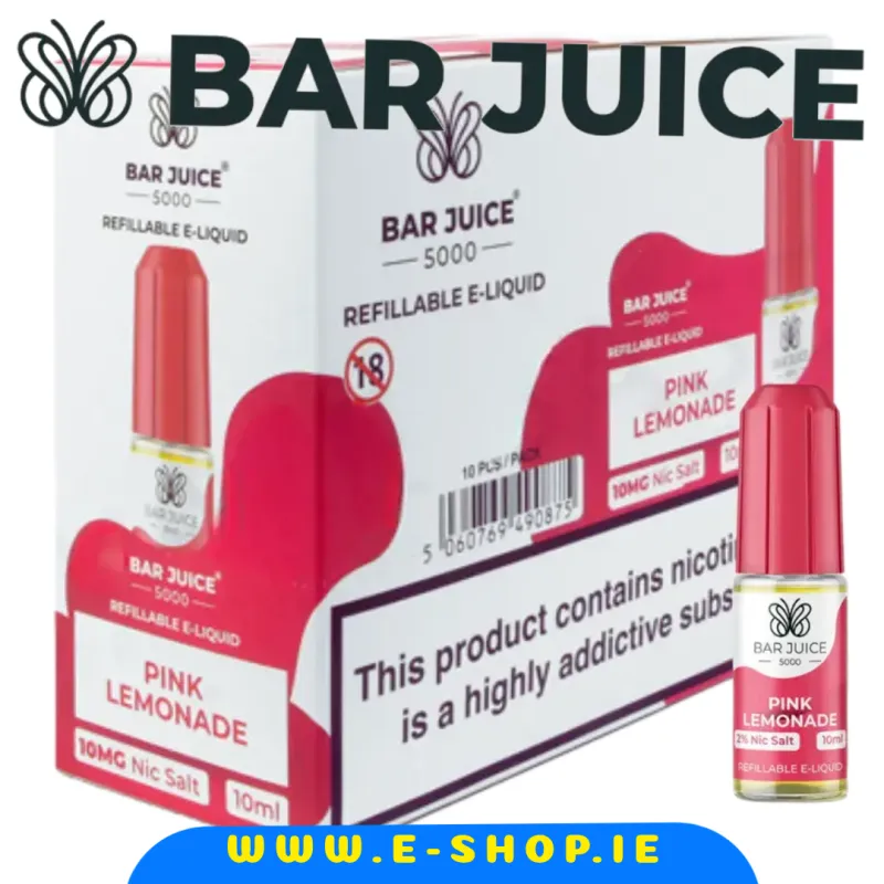 Bar Juice 5000 (10mg) - Nic Salt E-liquid Ireland Pack of 10