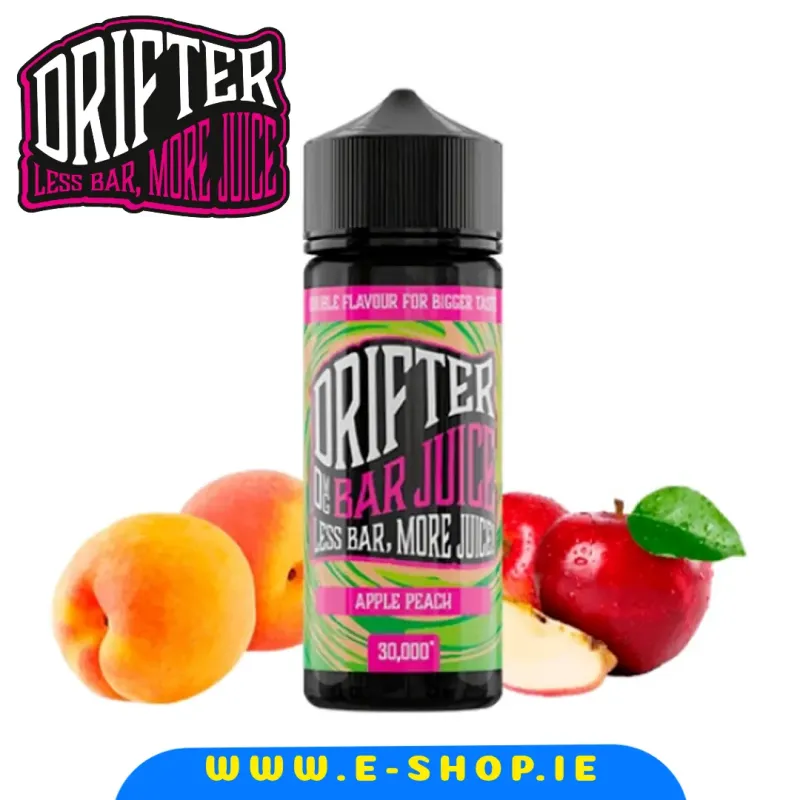 Apple Peach 100ml (50/50) Shortfill E-Liquid by Drifter