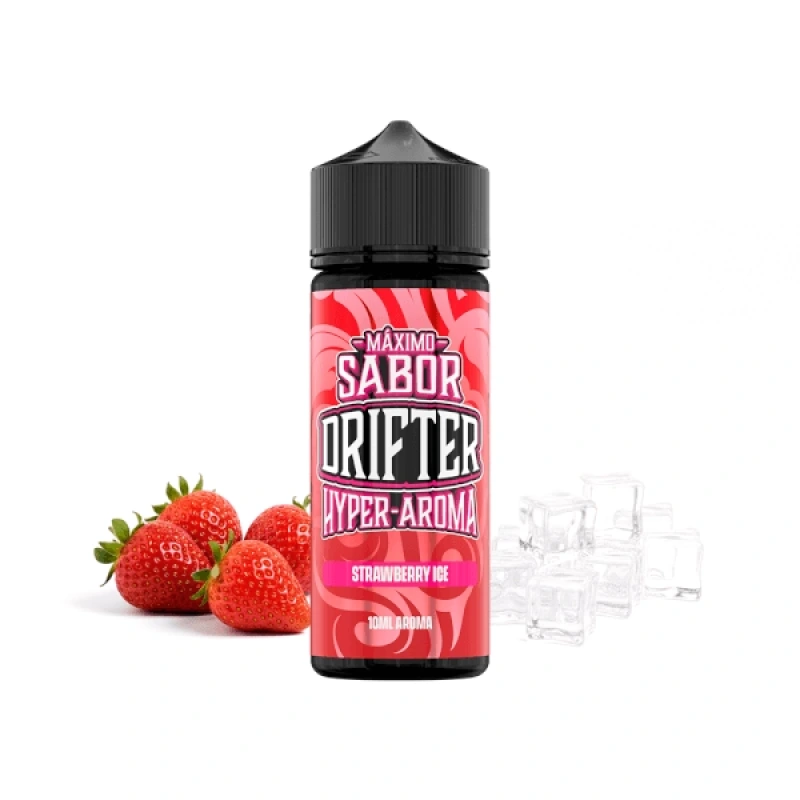 Drifter Hyper Strawberry Ice Longfill Ireland | Make 120ml Vape Juice 1