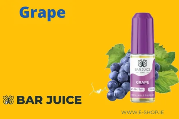 Grape Bar juice Nic salt e-liquid