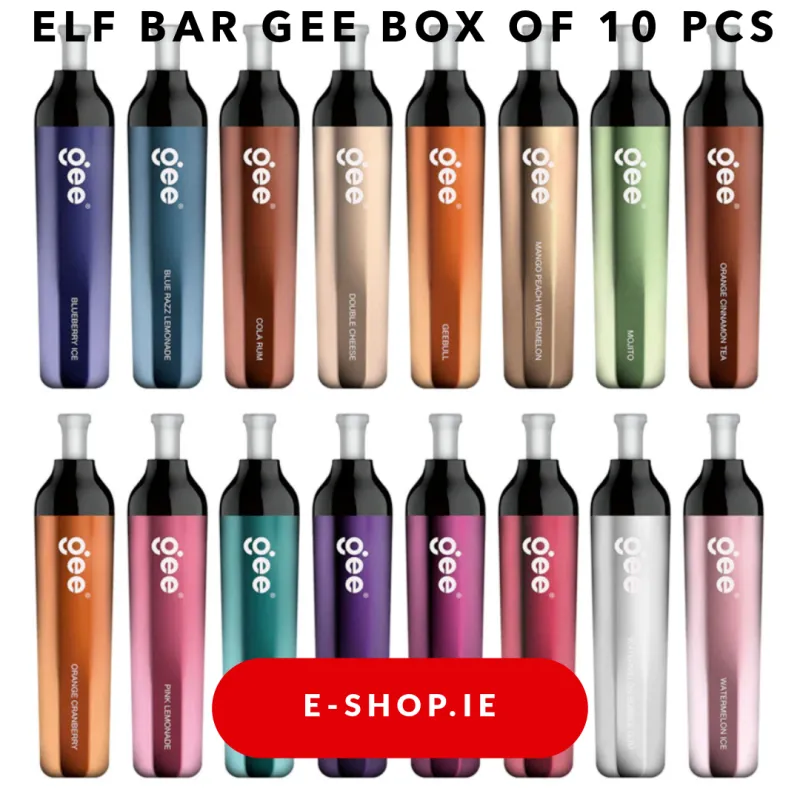 Elf Bar Gee 600 Box of 10pcs Ireland