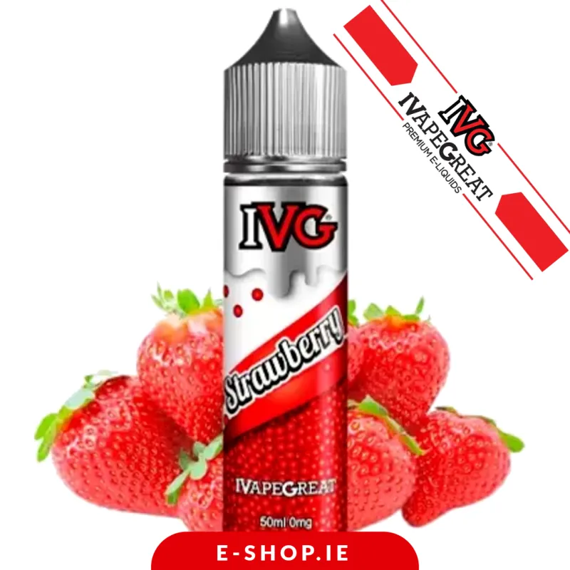 50ml IVG E-liquid Strawberry now in Ireland