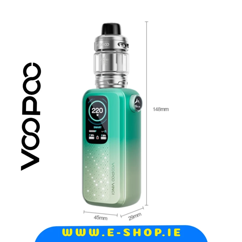 Voopoo Vinci Spark 220 Vape Kit – Powerful 220W Vape in Ireland 4