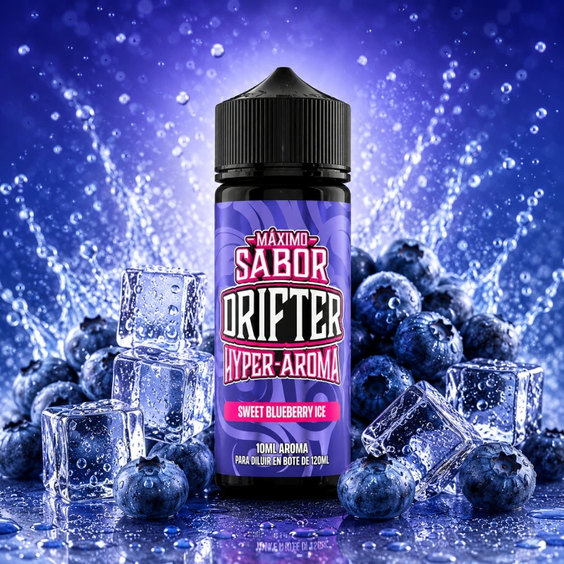 Drifter Hyper Sweet Blueberry Ice Longfill Ireland | 120ml Vape Juice