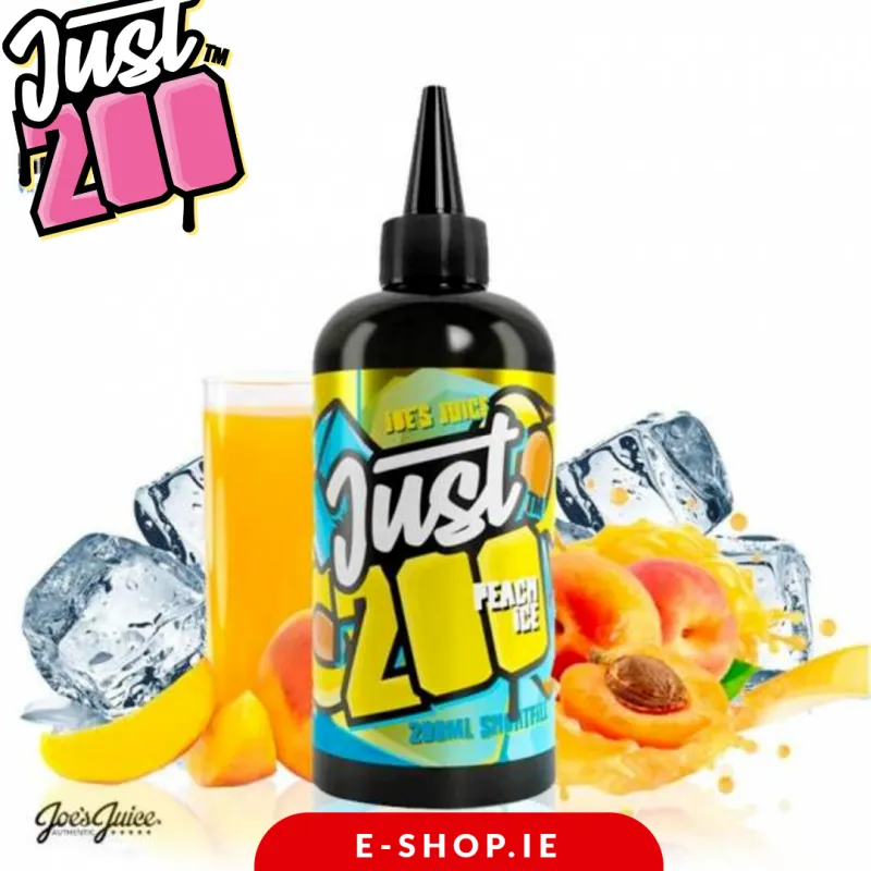 Peach Ice Just 200ml by Joes vape juice