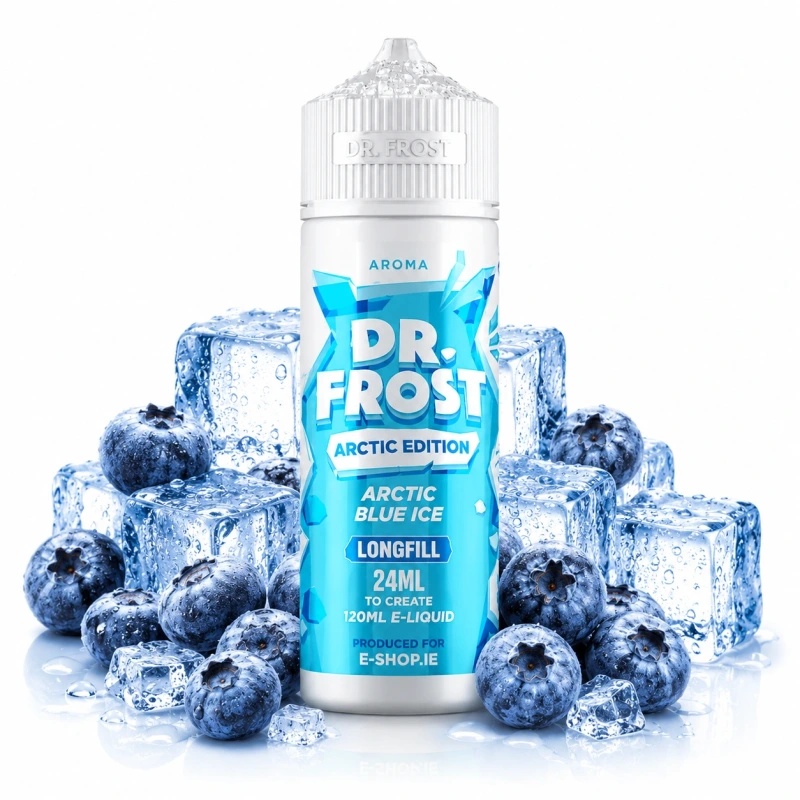 Dr Frost Arctic Blue Ice Longfill Ireland | 24ml in 120ml Bottle