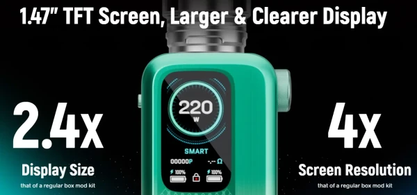 Voopoo Vinci Spark 220 Vape Kit – Powerful 220W Vape in Ireland 8