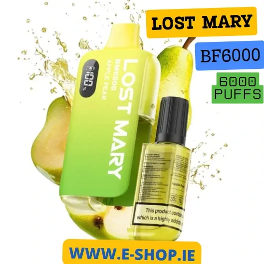 Apple Pear Lost Mary BM6000 Disposable Vape Kit