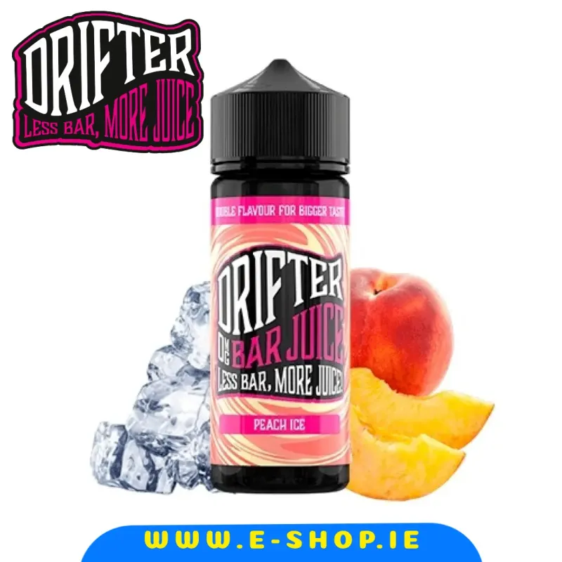 Peach Ice 100ml (50/50) Shortfill E-Liquid by Drifter