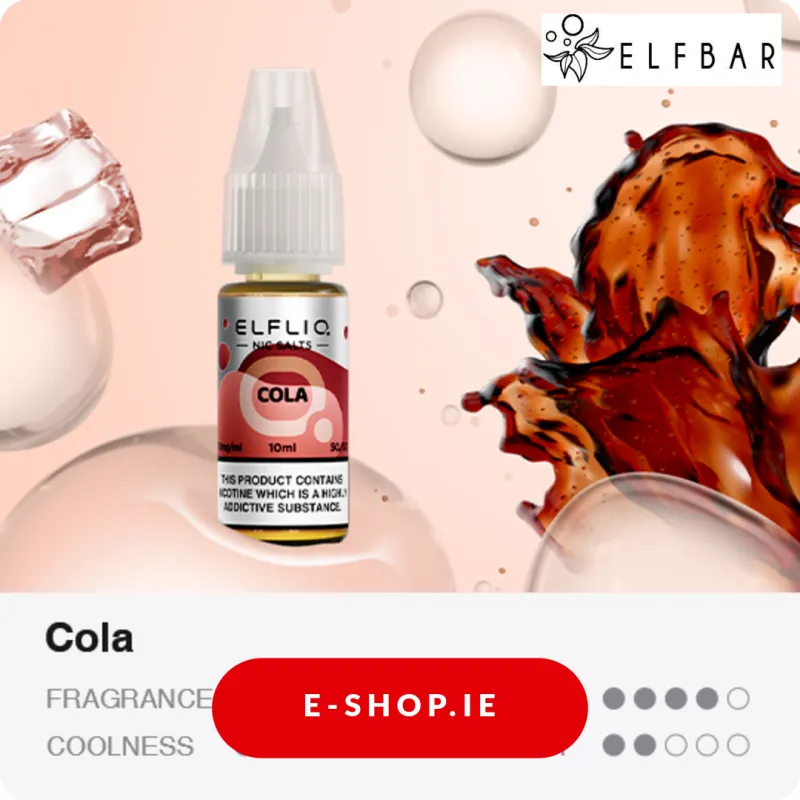 COLA NIC SALT E-LIQUID BY ELF BAR ELFLIQ