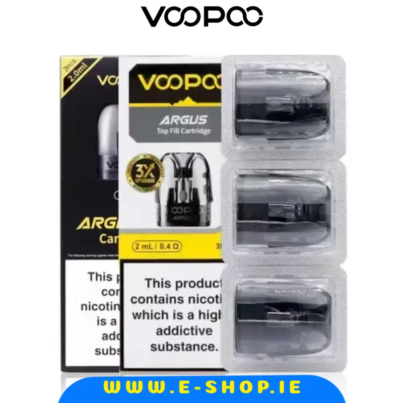 VooPoo Argus Replacement Pod Cartridges 3pcs