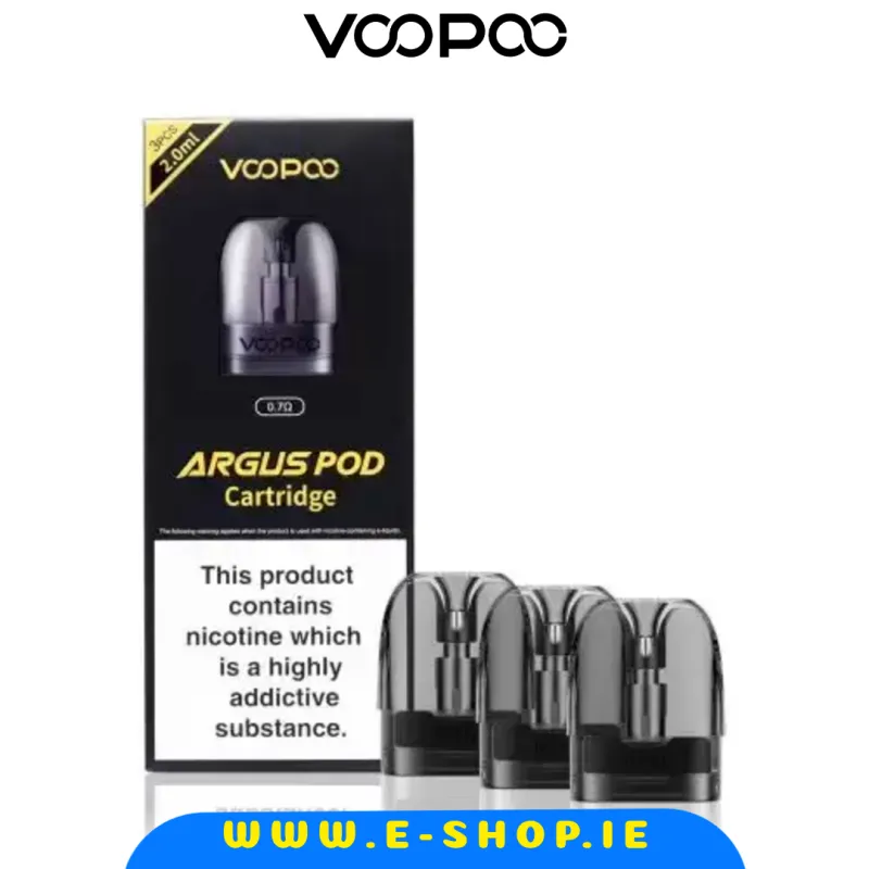 VooPoo Argus Replacement Pod Cartridges 3pcs 1